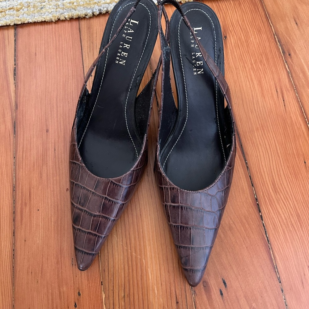 Lauren, Ralph Lauren sling backs